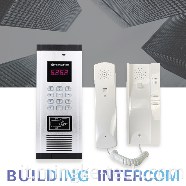Hot Selling Ip65 Audio Intercom Apartment Doorbell System Audio System Doorbell2